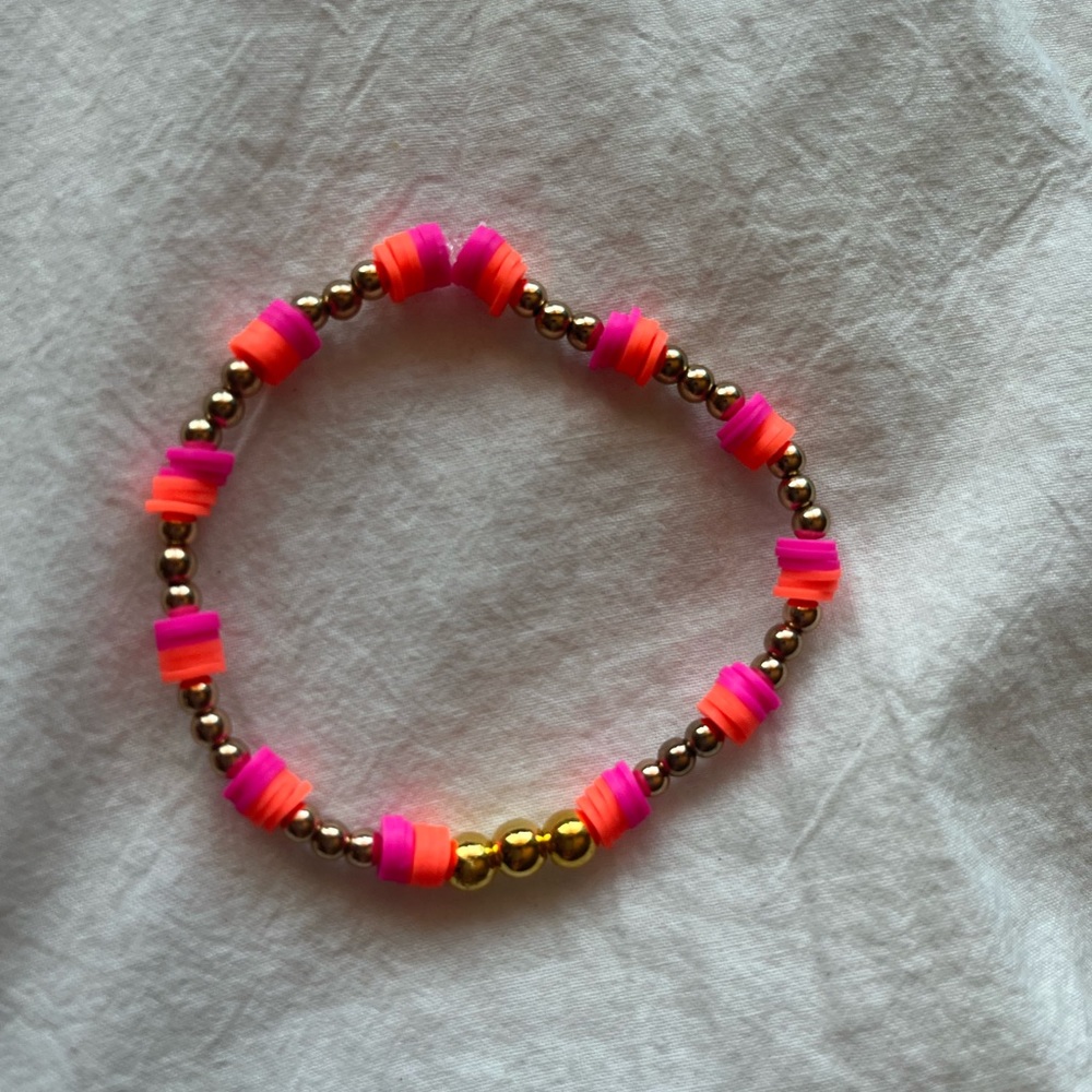 Gold Neon Rager Bracelet